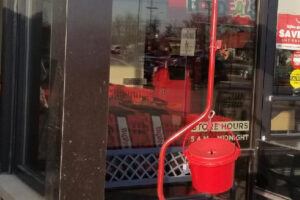 Salvation Army red kettle