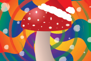 Christmas Mushroom
