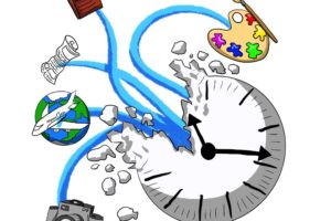 Activity Hour clock graphic