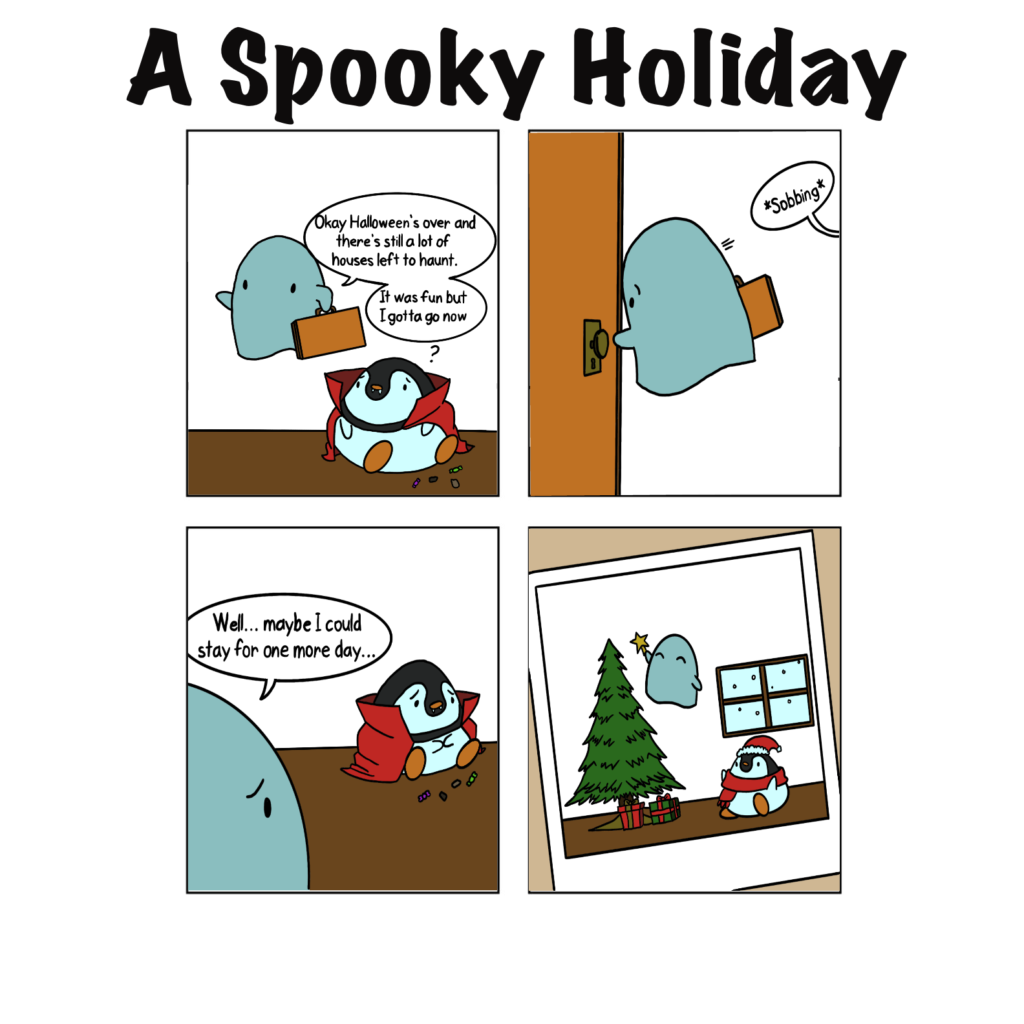 A Spooky Holiday comic