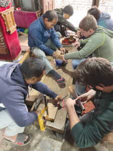 Woodworking in Nepal