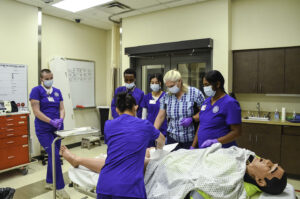 Kirkwood nursing students