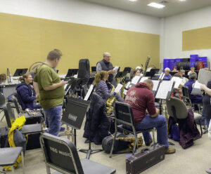 Concert Band rehearsal