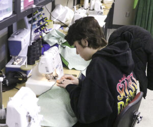 Kirkwood student Claire Booth