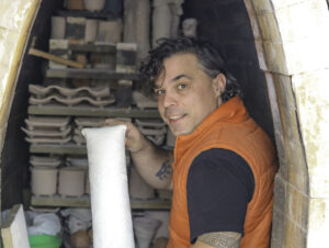 Zach Wollert, faculty advisor for the 3-D Art Club