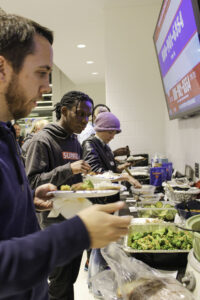 World Food Potluck dishes