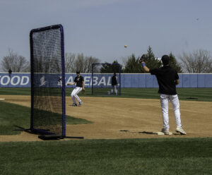 Eagles baseball players