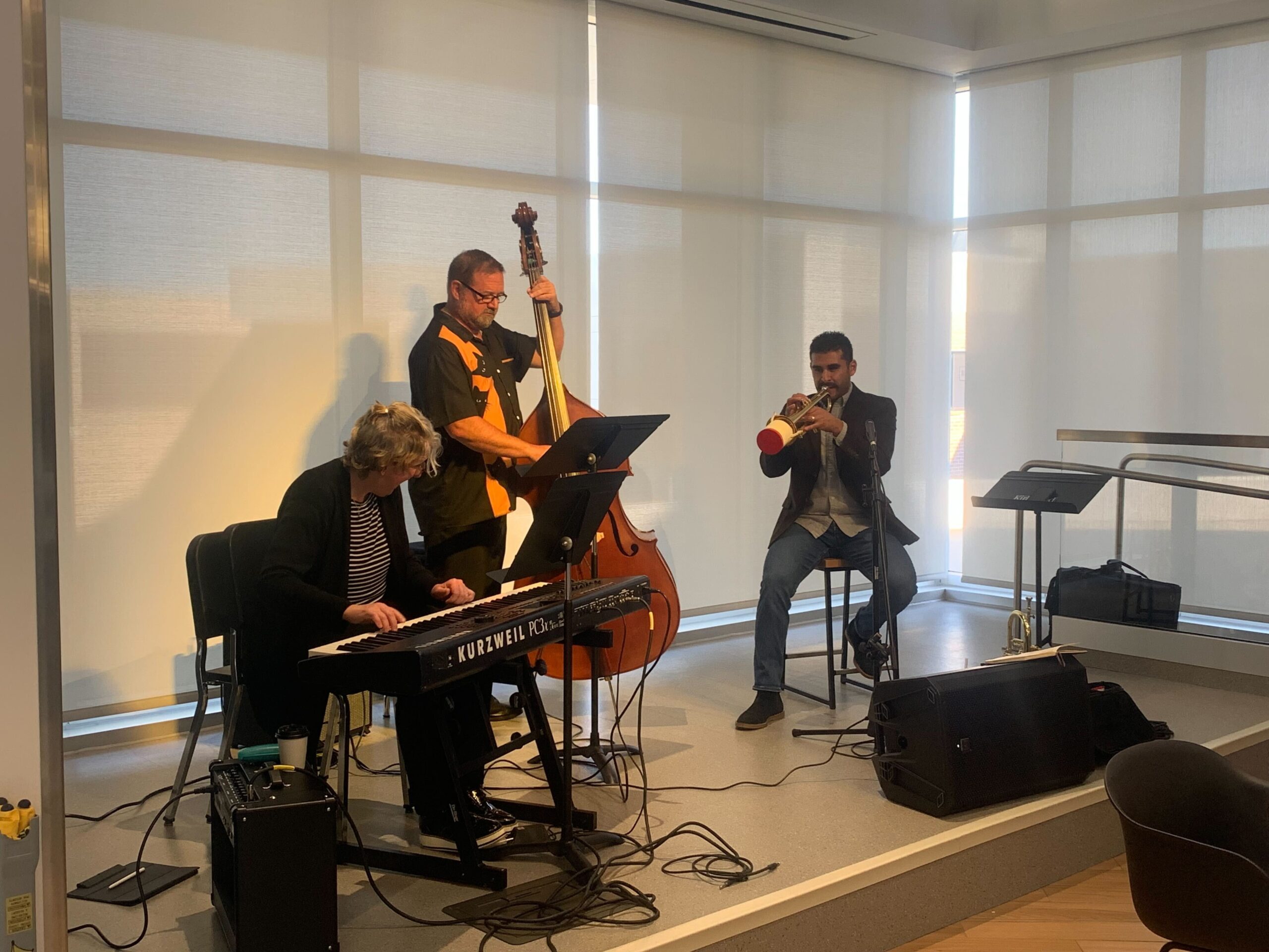 Jazz and Java in Iowa Hall: Music faculty compose tunes for students ...