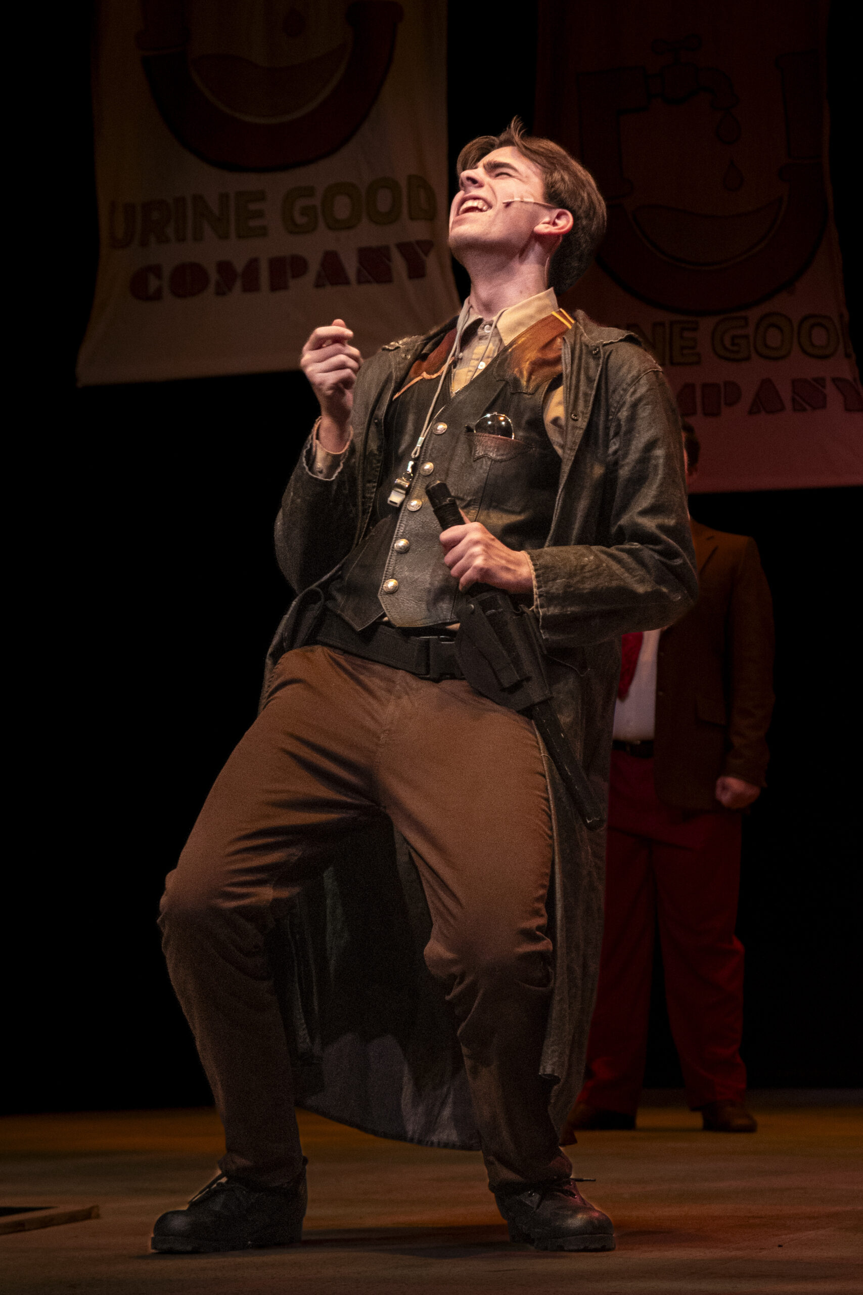The cast of ‘Urinetown’ rehearses for anticipated musical – Kirkwood ...