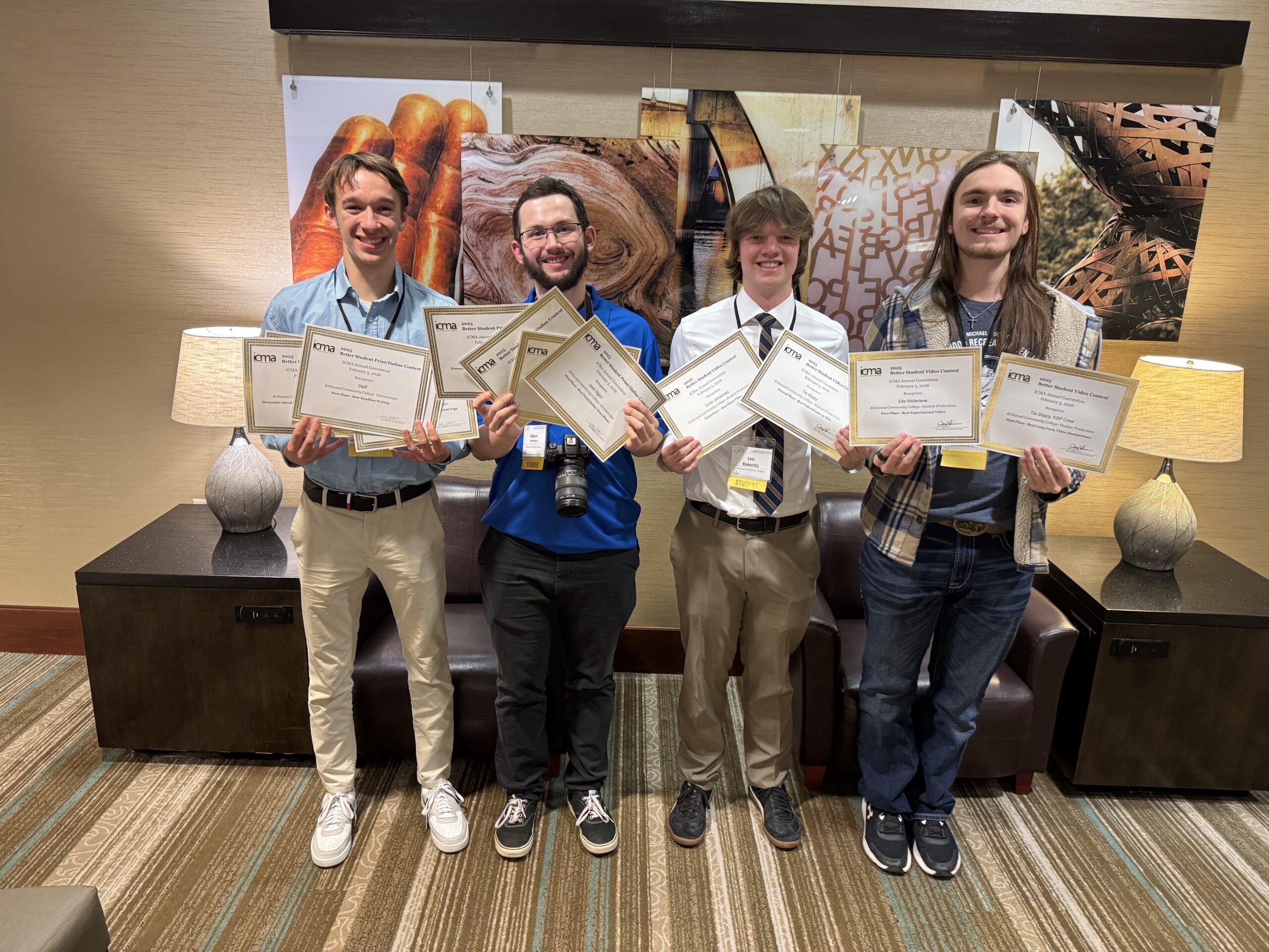 Kirkwood media clubs shine at awards show